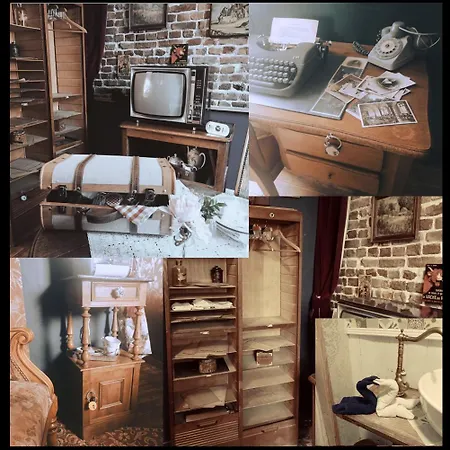Escap'Home - Appartement Insolite Avec Enquete En Autonomie - Escape Game Locked Friville-Escarbotin Exterior foto